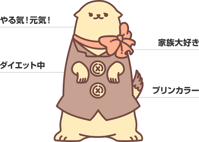 ぷりんの紹介｜プリミィ